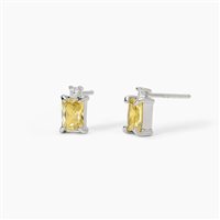 Orecchini Mabina Donna Battito in Argento Zircone 563720 - 563720